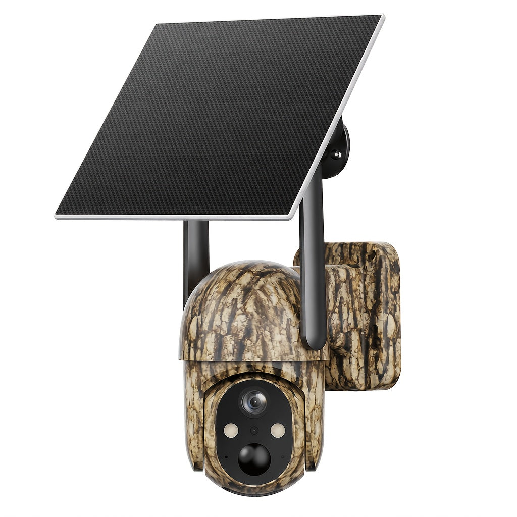LTE Cellular Solar Security Camera Wireless Outdoor, No WiFi Need Solar Powered Camera, Hunting & Farm Trail Camera With 360° Live View, 4K Night Vision, 2-Way - product image 3