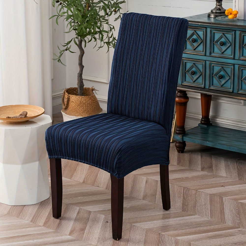 Dining Chair Covers Stretch Slipcovers Set of 4 or 6, Stain Resistant Removable Washable Chair Protector for Home Kitchen Restaurant Wedding, Spandex Jacquard Fabric, 7 Colors Avai - product image 35