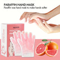 Paraffin Wax Moisturizing Hand & Foot Mask WAXKISS - Non-Greasy Skin Softening Treatment Lavender & Grapefruit Scent - Portable Spa Mask for Dry Cracked Hands Feet Skin Elasticity  - product image 10