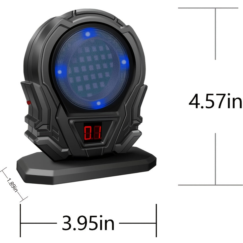 Laser Training Target for Dry Fire Practice | Portable Reactive Laser Shooting Target Compatible with Dry Fire Laser Training Systems | Indoor Marksmanship & Accuracy Trainer for Pistol & Rifle