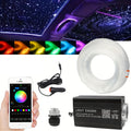 Fiber Optic Star Ceiling Light Kit 1000pcs, 0.5mm x 78.74" RGBW Car Roof Headliner Starlight Kit with App & 24-Key Remote Control, Color Changing Twinkle Lights for Car Interior Ho - product image 17