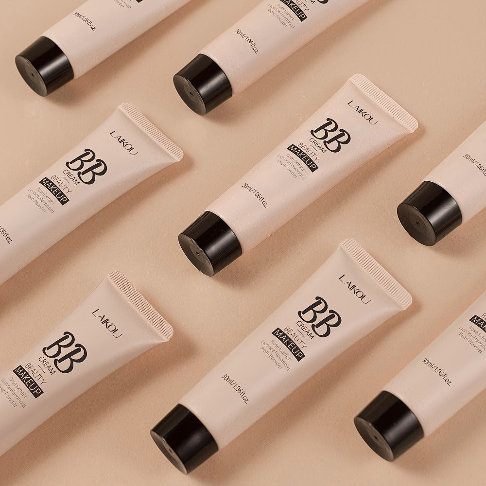 BB Cream 2 Pcs Set Waterproof – Pore-Minimizing Full Coverage Foundation with Blemish Concealer & Glycerin Hydration, 9 Shades for All Skin Types, 30ml Each, Skincare Makeup Hybrid - product image 16