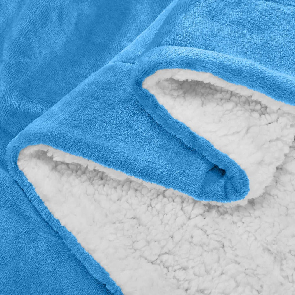 480GSM Sherpa Fleece Blanket – Double-Sided Heavy Warm Throw for Couch, Bed & Travel, Reversible All Season, 13 Colors, 3 Sizes - product image 23