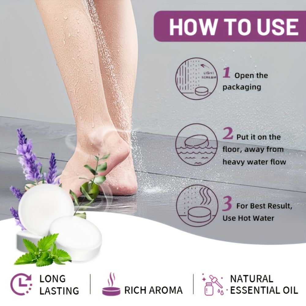 Aromatherapy Shower Steamers 18-Pack – Lavender Eucalyptus & Mint Essential Oil Shower Tablets | Spa Self-Care Bath Set for Men & Women | Stress Relief Sleep & Relaxation Gift for  - product image 3