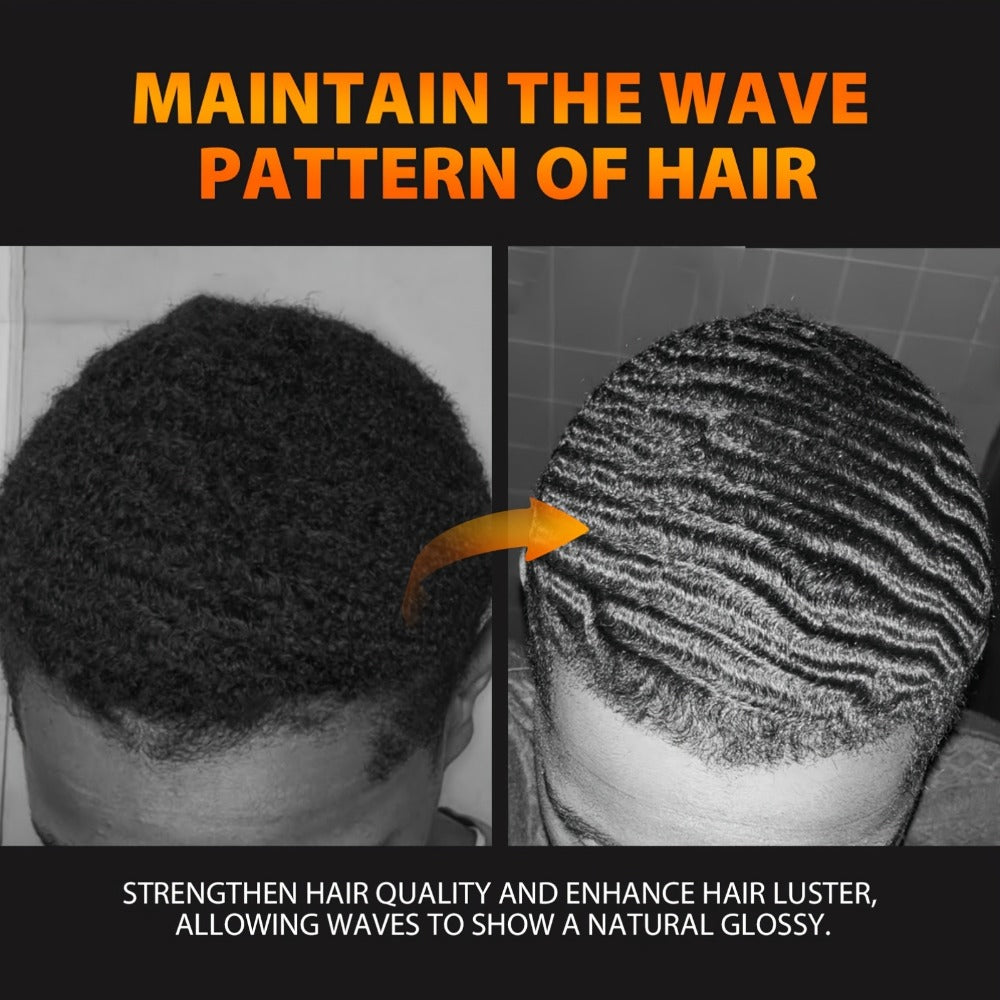 360 Wave Shampoo & Pomade for Men 2-in-1 with Biotin & Glycerin – Deep Cleansing Conditioning Formula, Strengthens Hair, Defines & Lays Waves, Durag Routine Compatible, 200ml - product image 10