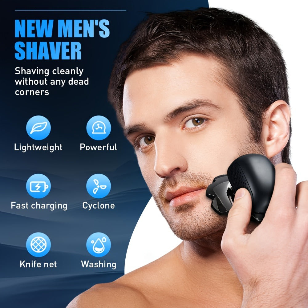 Bald Head Shaver for Men 5-in-1 Electric Razor Wet Dry with 7D 9D Floating Head Detachable Magnetic Blades Cordless Rechargeable Grooming Kit Gift for Dad Father - product image 4