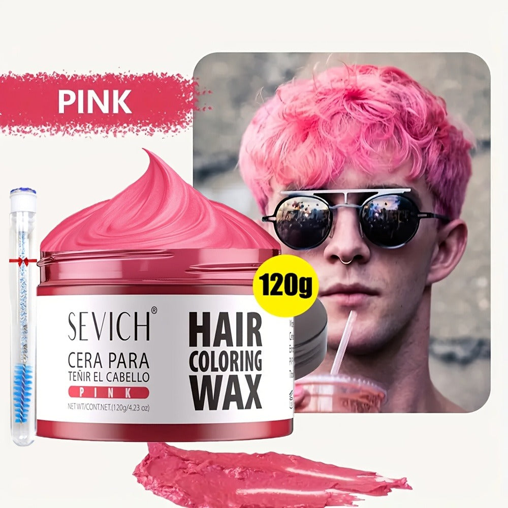 Instant Color Hair Wax 10 Shades – Temporary Hair Dye Wax Strong Hold Styling for Parties, Cosplay, Festivals & Halloween, Easy Wash Out, All Hair Types, Men Women Kids - product image 17