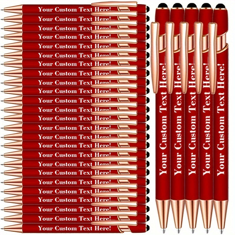 Ballpoint Stylus Pens 30 Pack – 2-in-1 Touchscreen Stylus & Ballpoint Pen with Comfortable Grip, Personalized Engraving, Bulk Set for Office, School, Wedding & Party Favors - product image 17