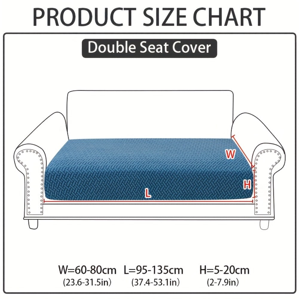 Jacquard Stretch Sofa Cover Non-Slip | Elastic Wear-Resistant Couch Slipcover, Polyester Jacquard Fabric, 1 to 4 Seat Sectional L-Shape, Armrest Backrest, Machine Washable - product image 34