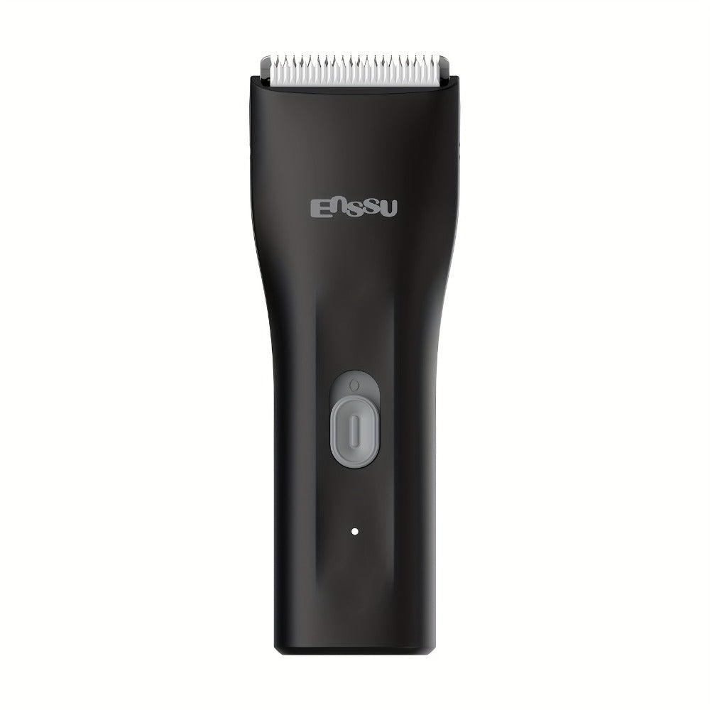 Manscaping Trimmer for Men IPX7 Waterproof Ceramic Blade Electric Groin & Pubic Body Hair Shaver – LCD Battery Display Replaceable Head Safe Grooming Tool, Black Blue White - product image 20