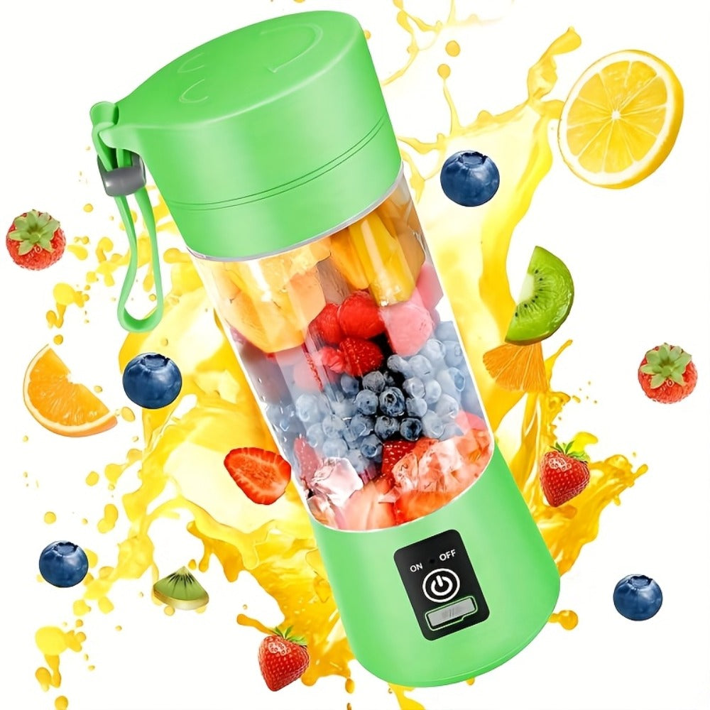 Mini Blender USB Rechargeable 380ml - 6-Blade 22000RPM High-Speed Portable Blender Cup, 304 Stainless Steel, Self-Cleaning, for Smoothies, Shakes & Protein Drinks, Home, Office & T - product image 11