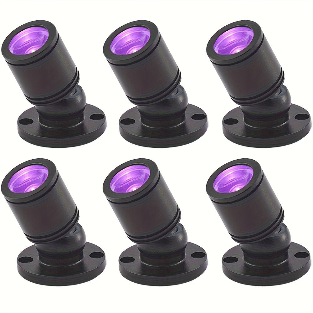 LED UV Blacklight USB Powered Mini Spotlight – Glow Party, Tapestry & UV Reactive Decoration with On/Off Switch - product image 9