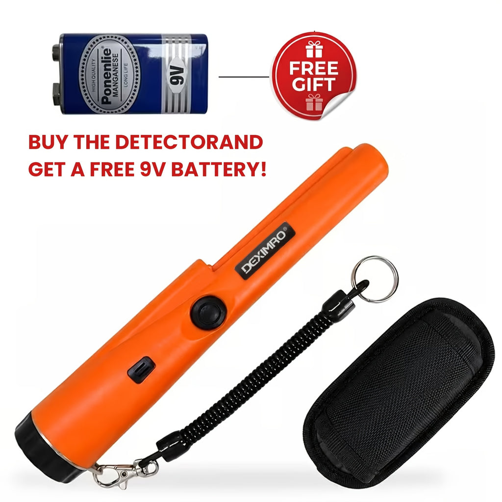 Metal Detector Pinpointer -Handheld Treasure Hunter Wand With Sound & Vibration Alerts For Golden, Silver, Coins & Relics -Ideal For Beach, Yard & Outdoor - product image 11