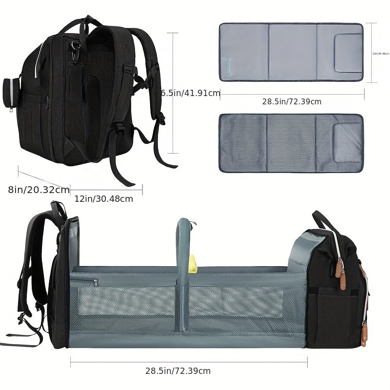 Diaper Bag Backpack, Diaper Bags, Shower Gifts, Multifunctional Diaper Backpack Large Capacity, Items, Necessitied - product image 2