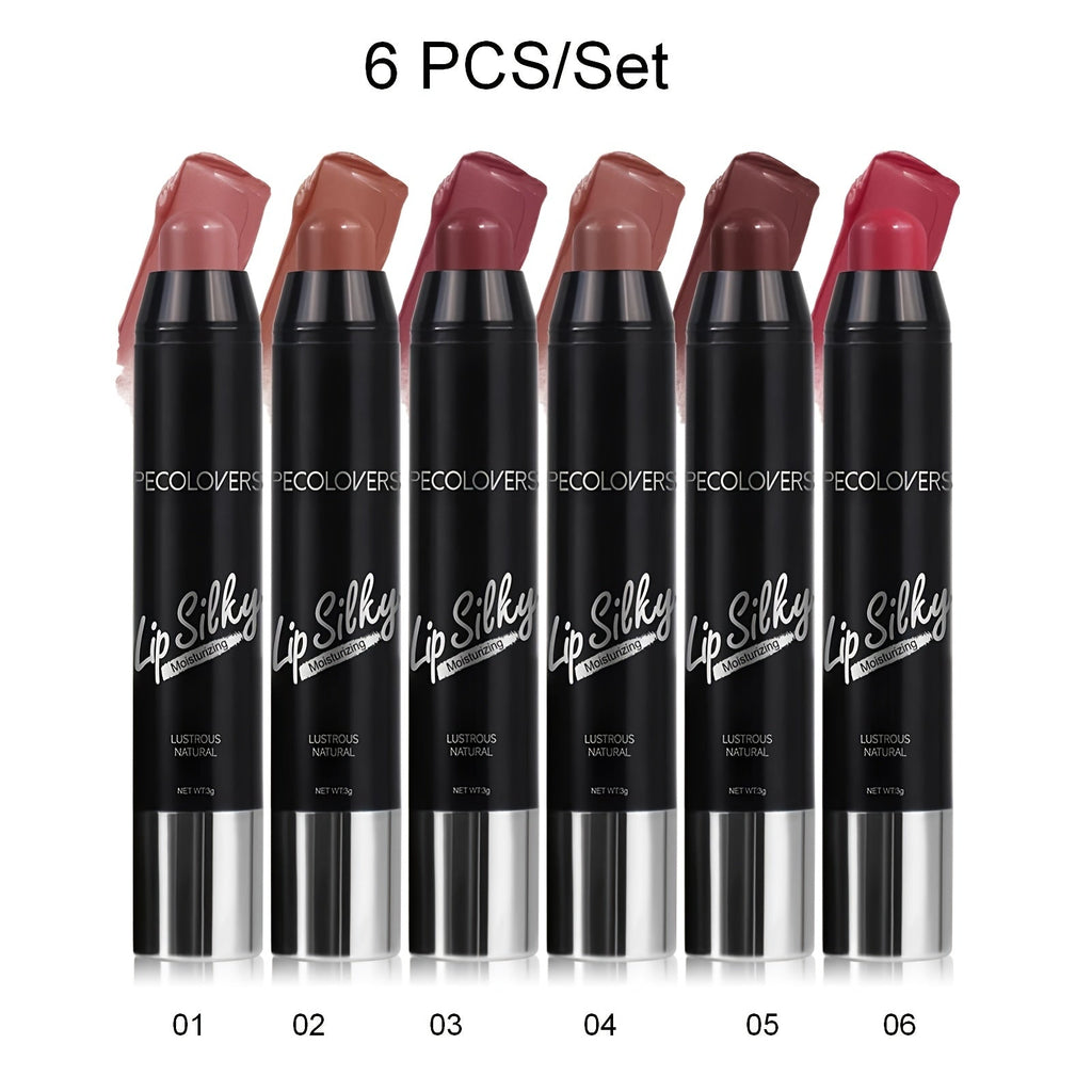 Red Lipstick Set 6pcs Waterproof — High Pigment Long-Lasting Lip Color with Moisturizing Balm, Bold Red Berry Coral Shades for All Skin Tones, Daily & Special Occasion Makeup Gift - product image 9