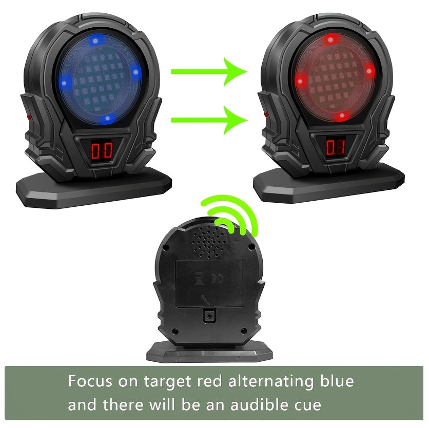 Laser Training Target for Dry Fire Practice | Portable Reactive Laser Shooting Target Compatible with Dry Fire Laser Training Systems | Indoor Marksmanship - product image 5