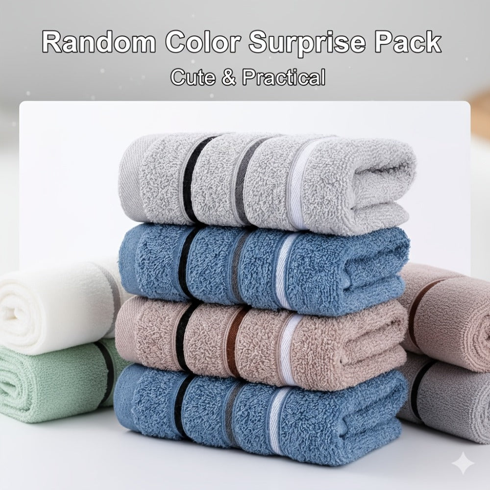 Washcloths 2 Pack Premium Soft Absorbent 102GSM Knit Fabric Face Towels Quick Dry Multipurpose Bath Washcloths for Body Face Kitchen Random Color Holiday Gift - product image 9