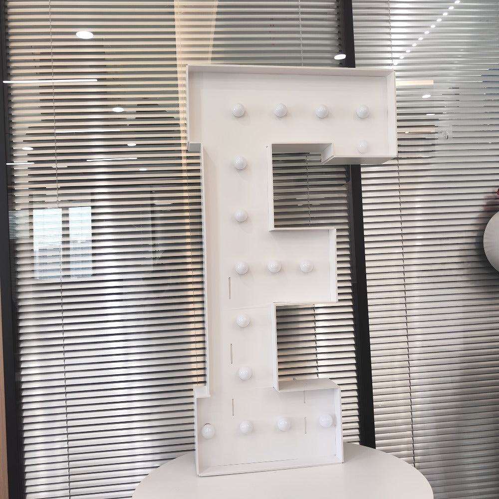LED Letter Lights 4FT Tall Marquee Letter Lights A-Z Alphabet Light Up Letters with Cool White LED for Wedding, Birthday, Party, Proposal & Graduation Decor - product image 11