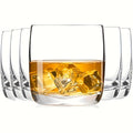 Whiskey Glasses Set of 6 – Premium Crystal Bourbon Rocks Glasses 10.5oz, Clear Drinking Glasses for Scotch Cocktail Whisky Juice, Dishwasher Safe Glassware, Father's Day Gift for M - product image 6