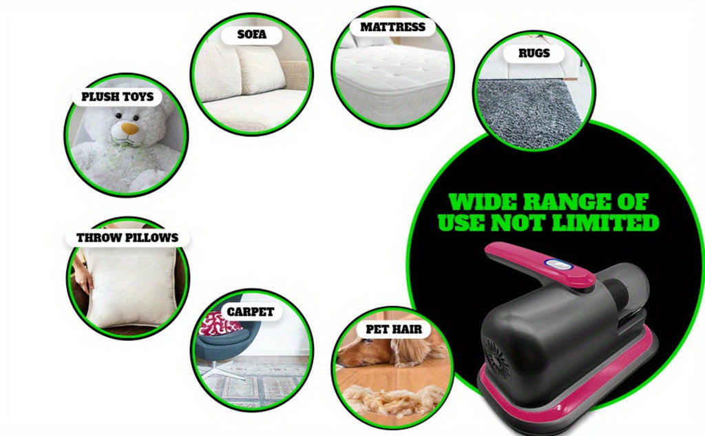 Cordless Mattress Vacuum Cleaner with Ultrasonic Heating & HEPA Filtration – Portable Bed Vacuum for Dust Mites, Pet Hair, Sofas, Upholstery & Carpets - product image 12