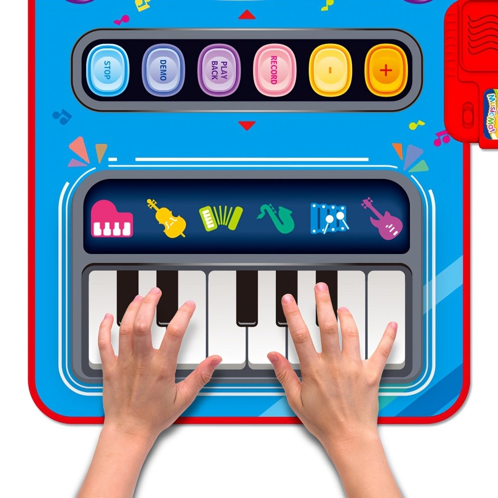 Kids Electronic Drum Music Mat – Dance Drum Pad for Boys & Girls – Multifunctional Musical Toy for Skill Development & Family Bonding – Birthday Christmas - product image 3