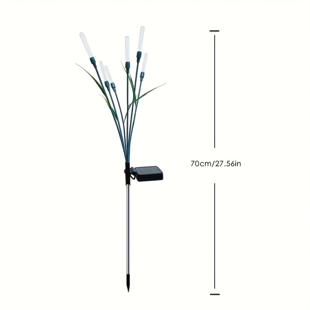Solar Bubble Pathway Lights Outdoor 4 Pack – IP44 Waterproof Acrylic Reed Stake Lights Auto On/Off Dusk to Dawn | Warm White Solar Powered LED for Garden, Yard, Driveway, Walkway & - product image 3