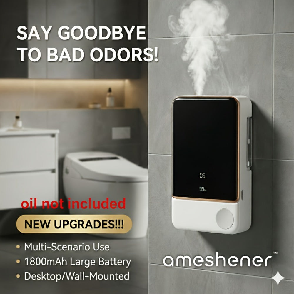 Aromatherapy Diffuser 1800mAh 7-Speed Essential Oil Diffuser with Digital Display Bathroom Odor Eliminator USB Rechargeable Air Freshener Home Decor Gift - product image 4