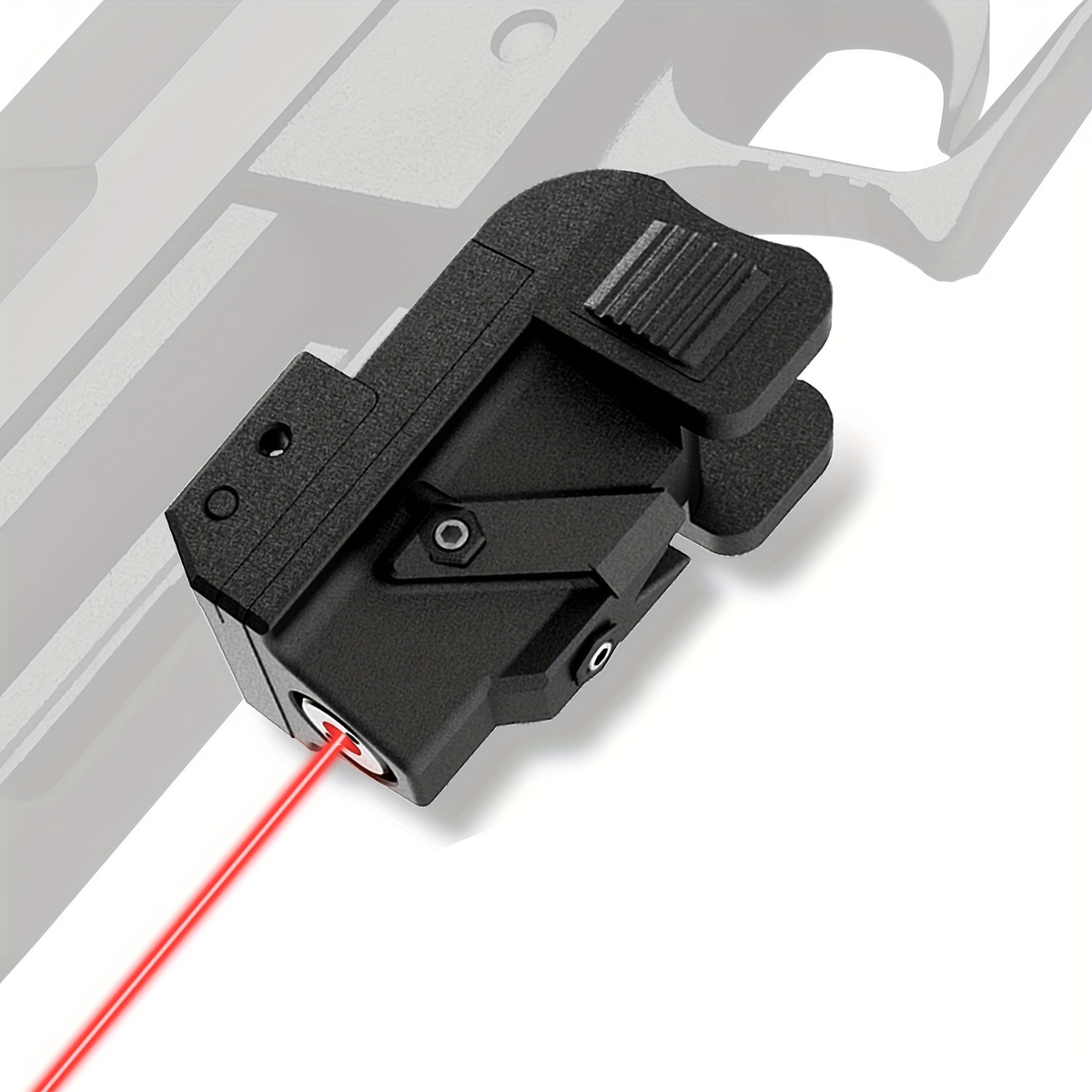 Green Red Blue Laser, CNC Aluminum, Low Profile, USB Rechargeable, 5-Hour Runtime, Fits Space-saving & Full-Size Handguns | Laser Sight for Picatinny Rail Pistols