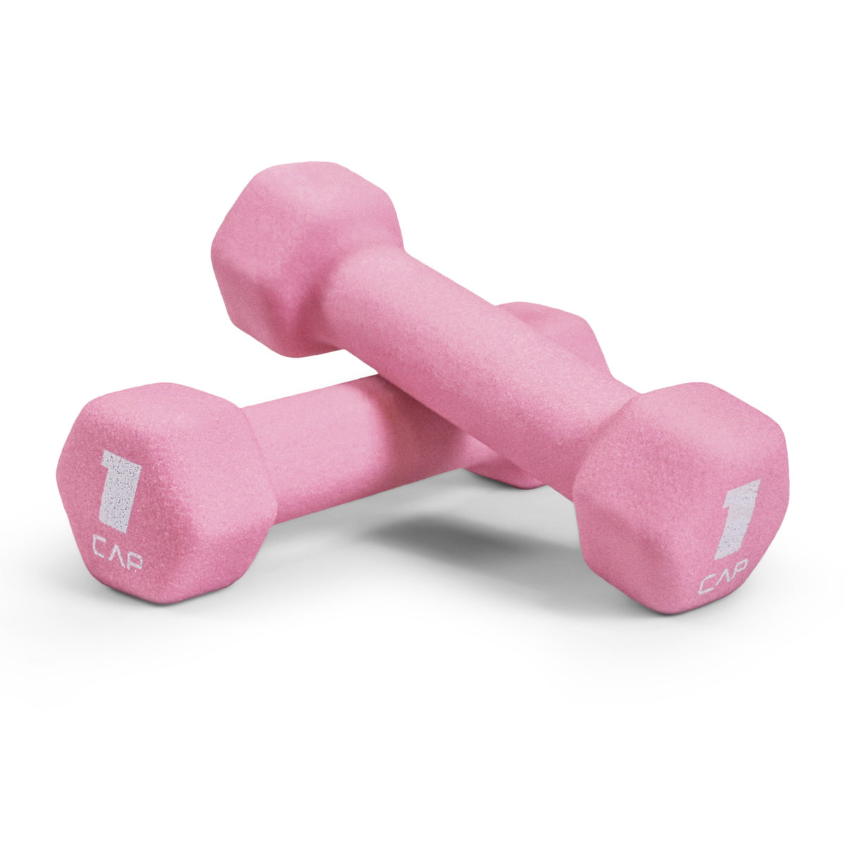 Neoprene Dumbbells Pair with Non-Slip Hex Shape | 2LB to 15LB Available in Yellow, Green, Red, Blue & Gray | Color-Coded Hand Weights for Women & Men, Strength - product image