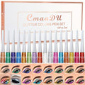 Glitter Liquid Eyeliner Set 16 Colors Waterproof Shimmer Metallic Eye Liner Pen Kit – Long-Lasting Smudge-Proof Sparkle Eye Makeup for Party Stage Festival Cosplay Holiday Glam - product image 23