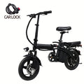 14 Inch Foldable Electric Bicycle, 330 Pound Load-bearing Capacity, Max Speed Of 19MPH, 48V Lithium Battery, Range Of Approximately 18-28 Miles, Portable - product image 3