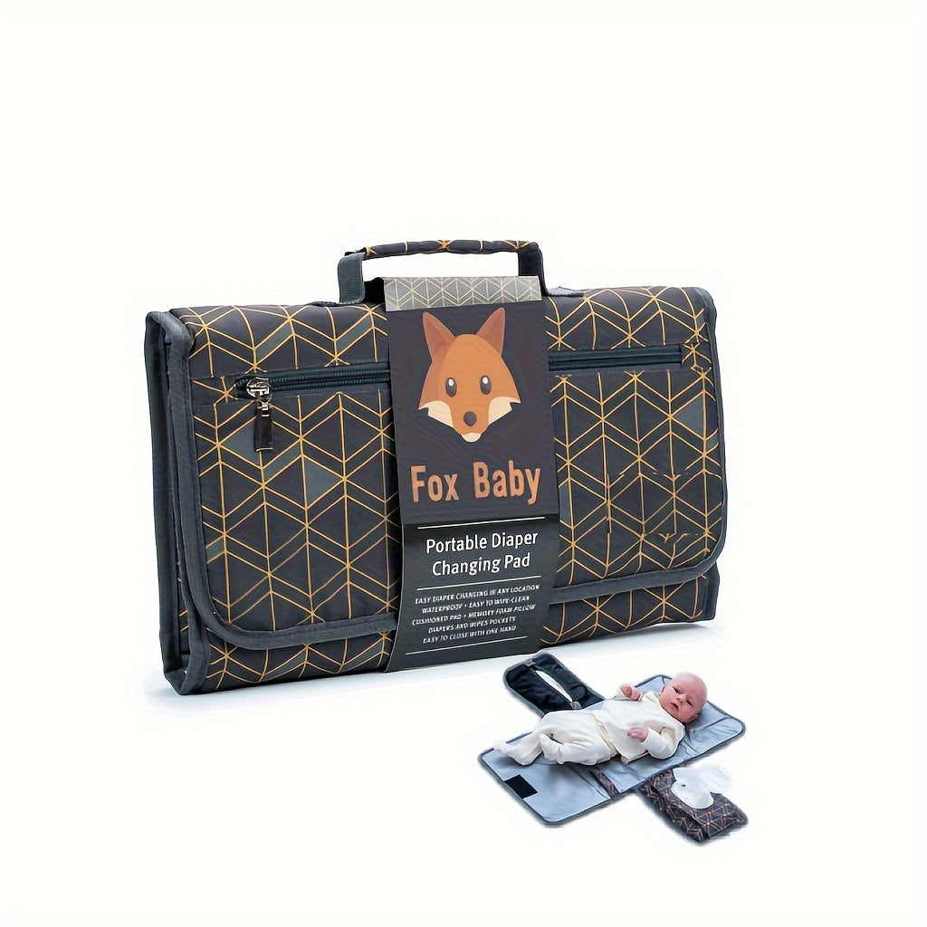 Portable Changing Mat Perfect for Changing Bags Or Changing Tables, One-handed Changing Mat, Travel Changing Mat, Perfect As A Shower Gift, Essential, Unisex - product image 13