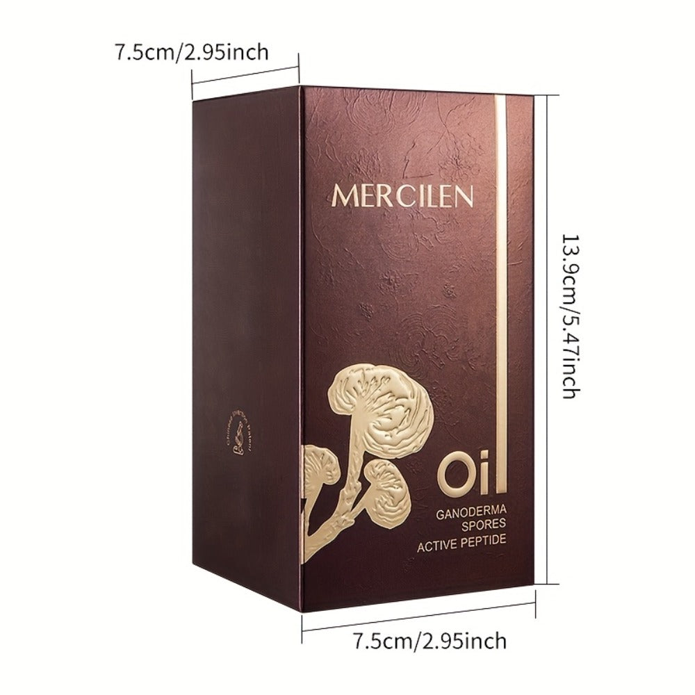 Collagen Peptide Face Oil with Ganoderma Spores & Mushroom Extract — Anti-Aging Firming Brightening Serum Oil for Radiant Youthful Skin All Skin Types - product image 4
