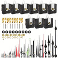 Silent Quartz Clock Movement Kit 9pcs with 12 Pairs Clock Hands – DIY Wall Clock Repair Parts for 22mm 16mm 13mm Shaft, Aluminum ABS Craft Gift - product image 6