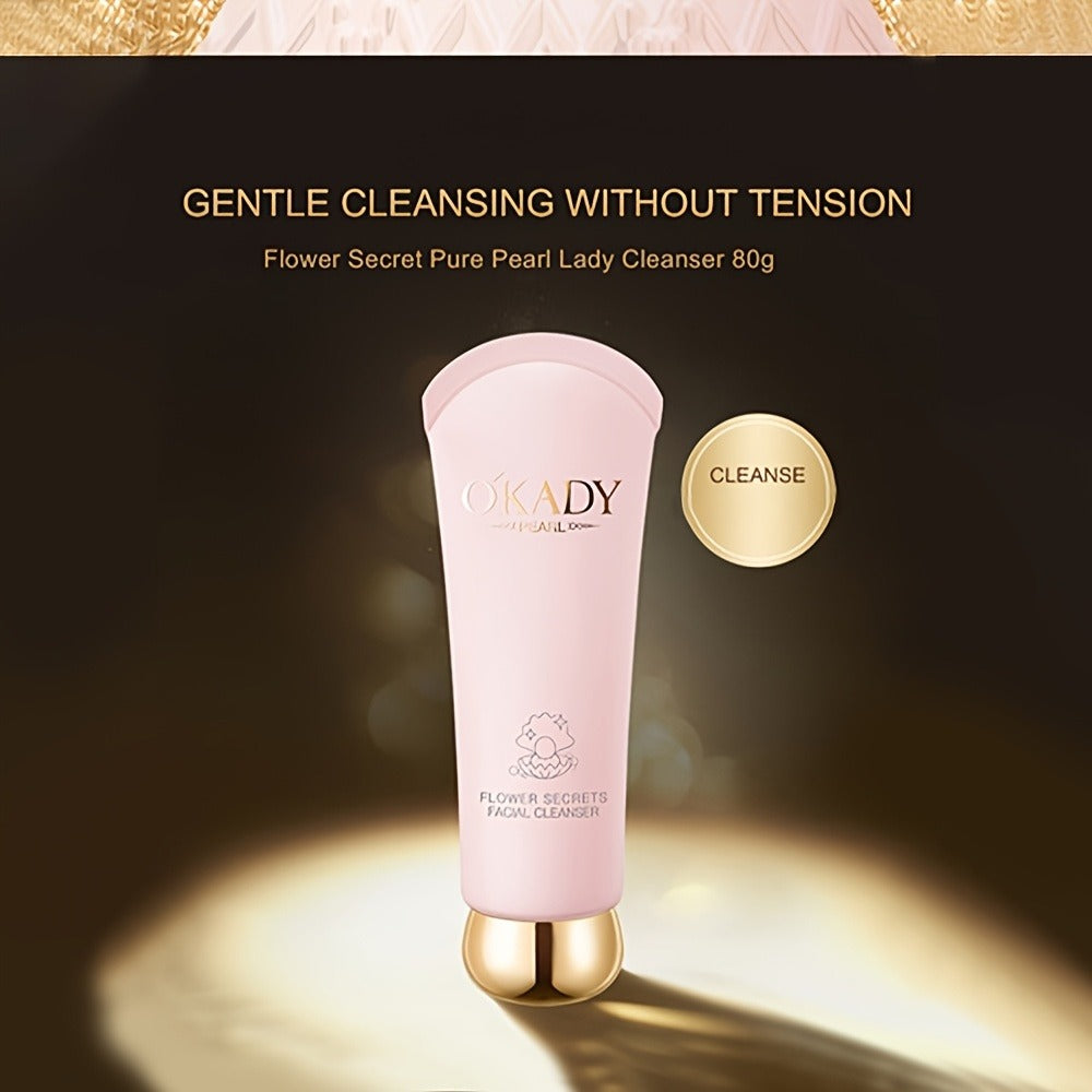 Luxury Skincare Gift Box 7 Piece Pearl Protein Glycerin Moisturizing Facial Skin Care Set with Pearl Nectar Serum for Women Birthday Holiday Christmas Gift - product image 14