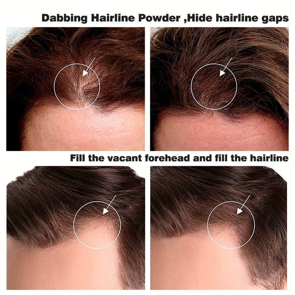 Beard Touch-Up Powder for Men - Instant Gray Coverage Beard Filler for Sparse Patchy Beard Eyebrows Hairline Temples Natural Finish Skin Friendly Long Lasting 5 Colors Available - product image 6