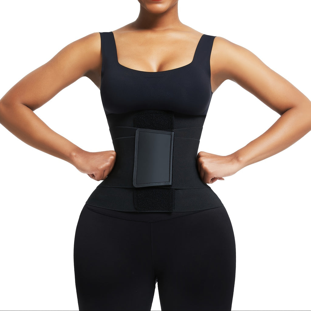 Leopard Print High Compression Back Support Waist Trainer Belt Gym Waist Cincher Trimmer Belt Tummy Control Body Shaper with Triple Wrap - product image 3