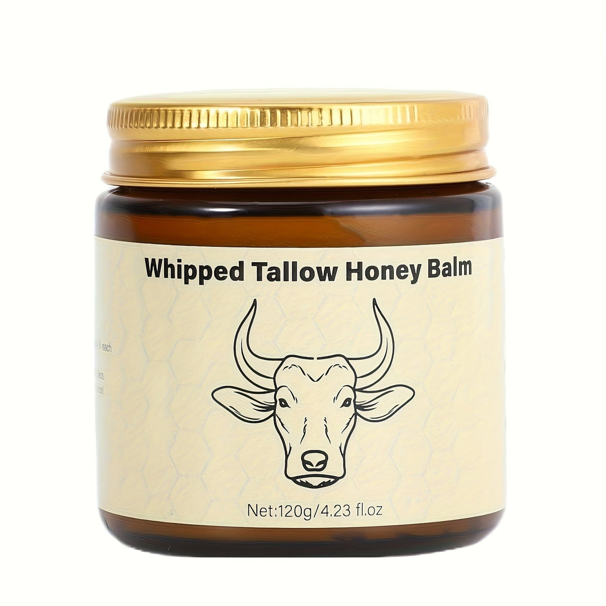 Whipped Beef Tallow Balm for Face & Body 4oz - Grass-Fed with Honey, Natural Non-Greasy Deep Moisturizer for Dry & Sensitive Skin, Vitamins A D E K, Unrefined Formula for Women & M - product image 8