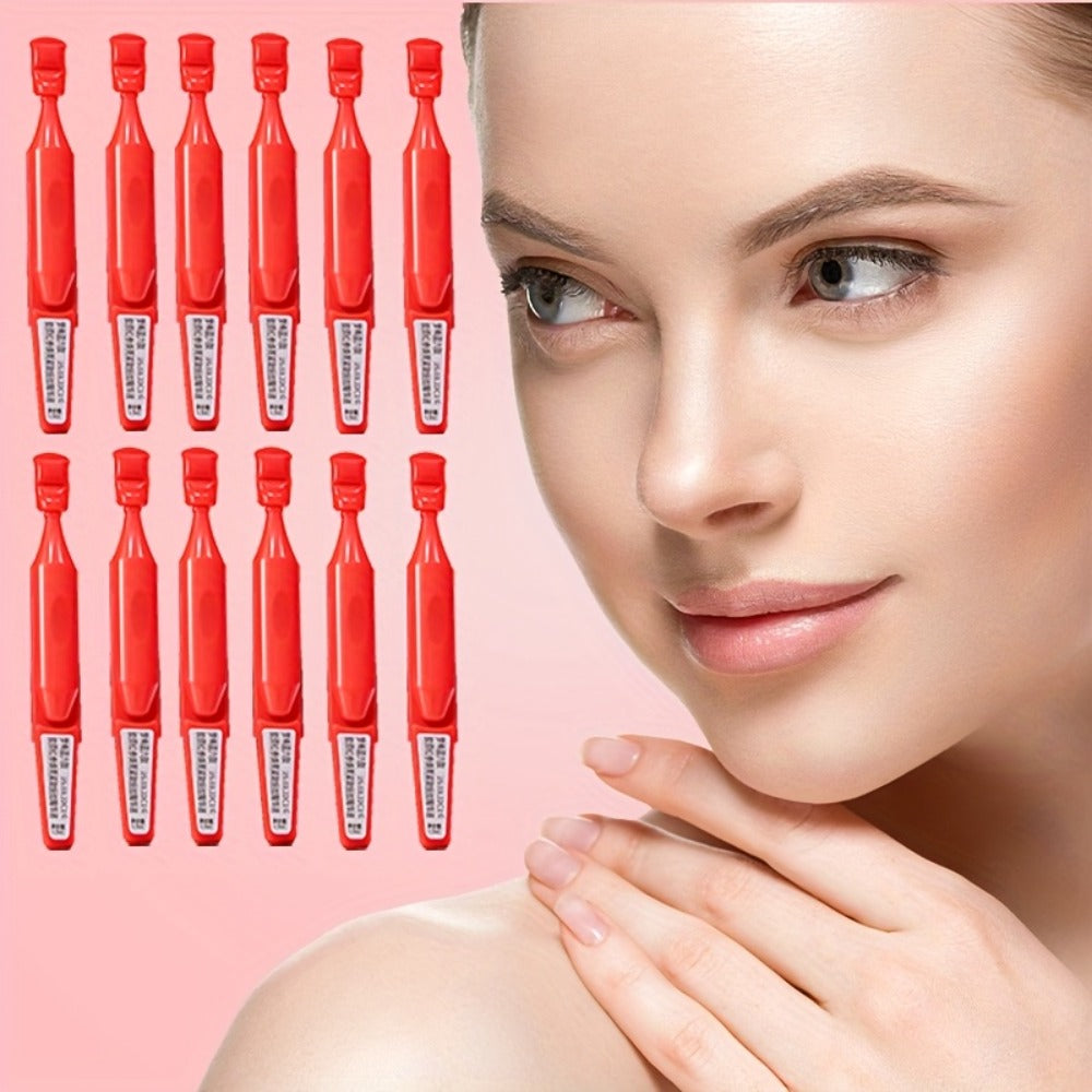 Red Ginseng 6-Peptide Collagen Face Serum Hyaluronic Acid Ceramide Squalane Brightening Moisturizing Anti-Aging Fast Absorbing Non-Greasy Travel Portable 30 Pcs Mercilen - product image 4