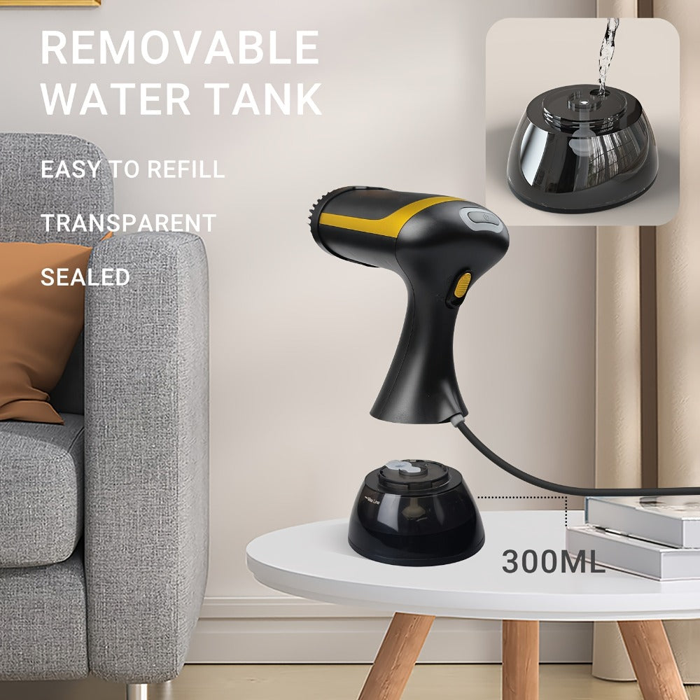 Handheld Garment Steamer 1100W Portable Steam Iron for Clothes, Vertical Hanging Wrinkle Remover with Stainless Steel Soleplate, 300ml Water Tank, 20s Fast Heat-Up, Travel & Home F - product image 10