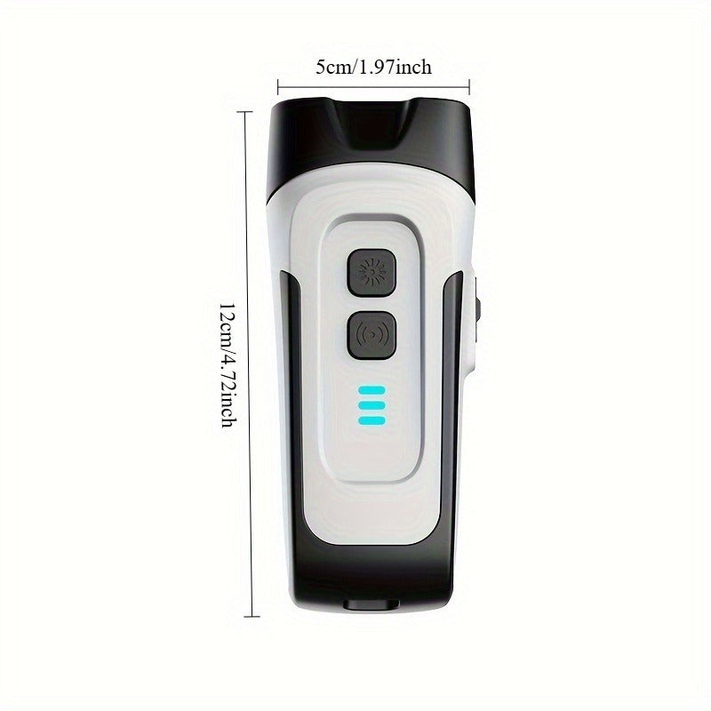 Adjustable Anti-Barking Trainer, Carry-along Indoor Outdoor Dog Behavior Corrector – Ultrasonic Dog Bark Control Device with LED Flashlight - product image 12