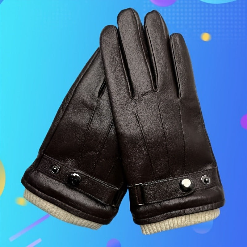 Thermal Ski Riding Cycling Driving Cold-Proof Touchscreen Warm Gloves for Outdoor Sports – Waterproof Winter Gloves for Men - product image 13