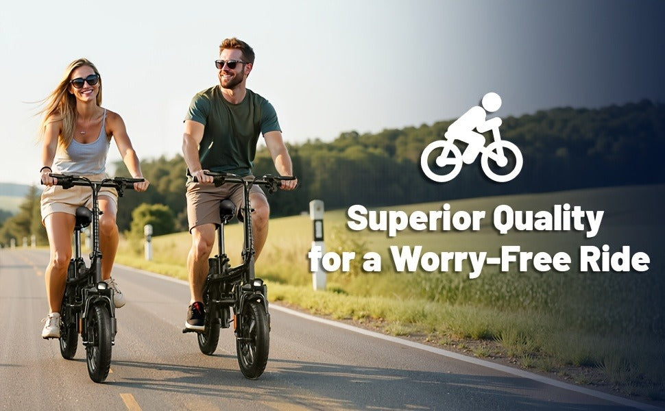 48V 10AH Removable Battery 350W Motor | Folding E-Bike 14" - product image 6
