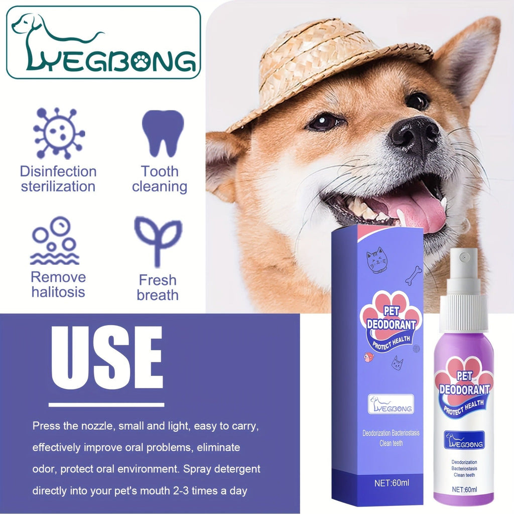 Pet Dental Spray for Dogs & Cats | Teeth Cleaning & Bad Breath Freshener, No-Brush Oral Care Spray for Plaque & Tartar Control, Safe Daily Use - product image 8