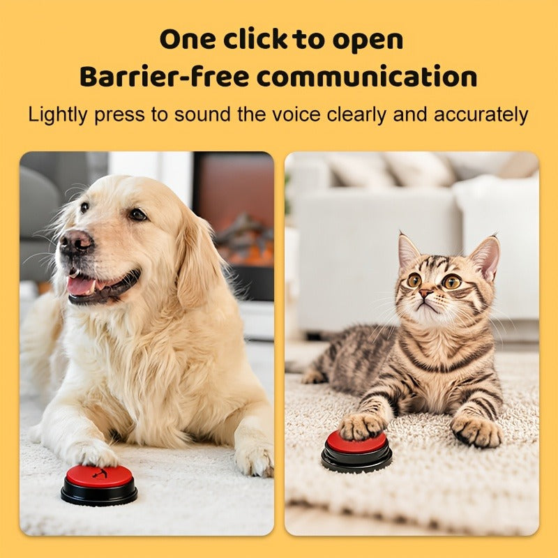 Pet Training Buttons with Mat, Recordable Dog Talking Button Set, Durable Easy-Clean, No Battery Required – Dog Communication Buttons for Talking - product image 11