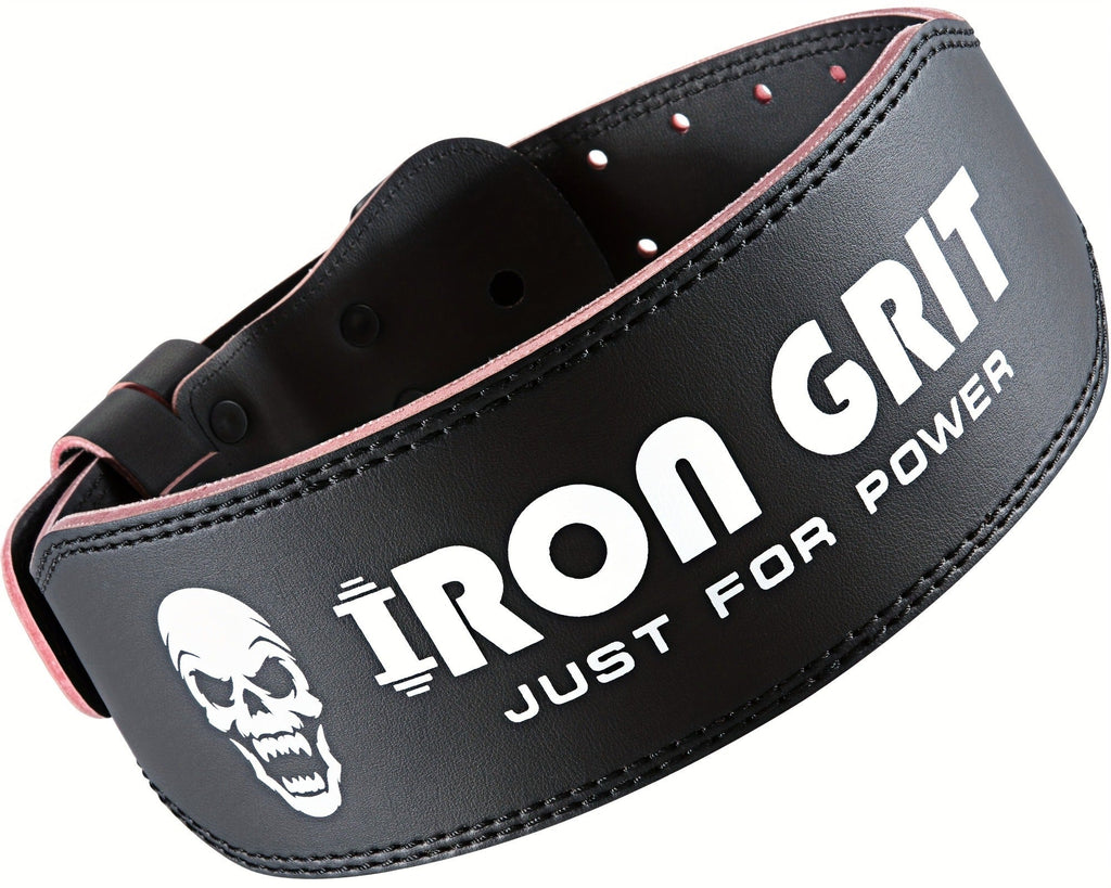 Men's Weight Training Protective Gear M & L | Weightlifting Belt Cowhide Leather Lumbar Support for Powerlifting, Squats & Deadlifts - product image 11