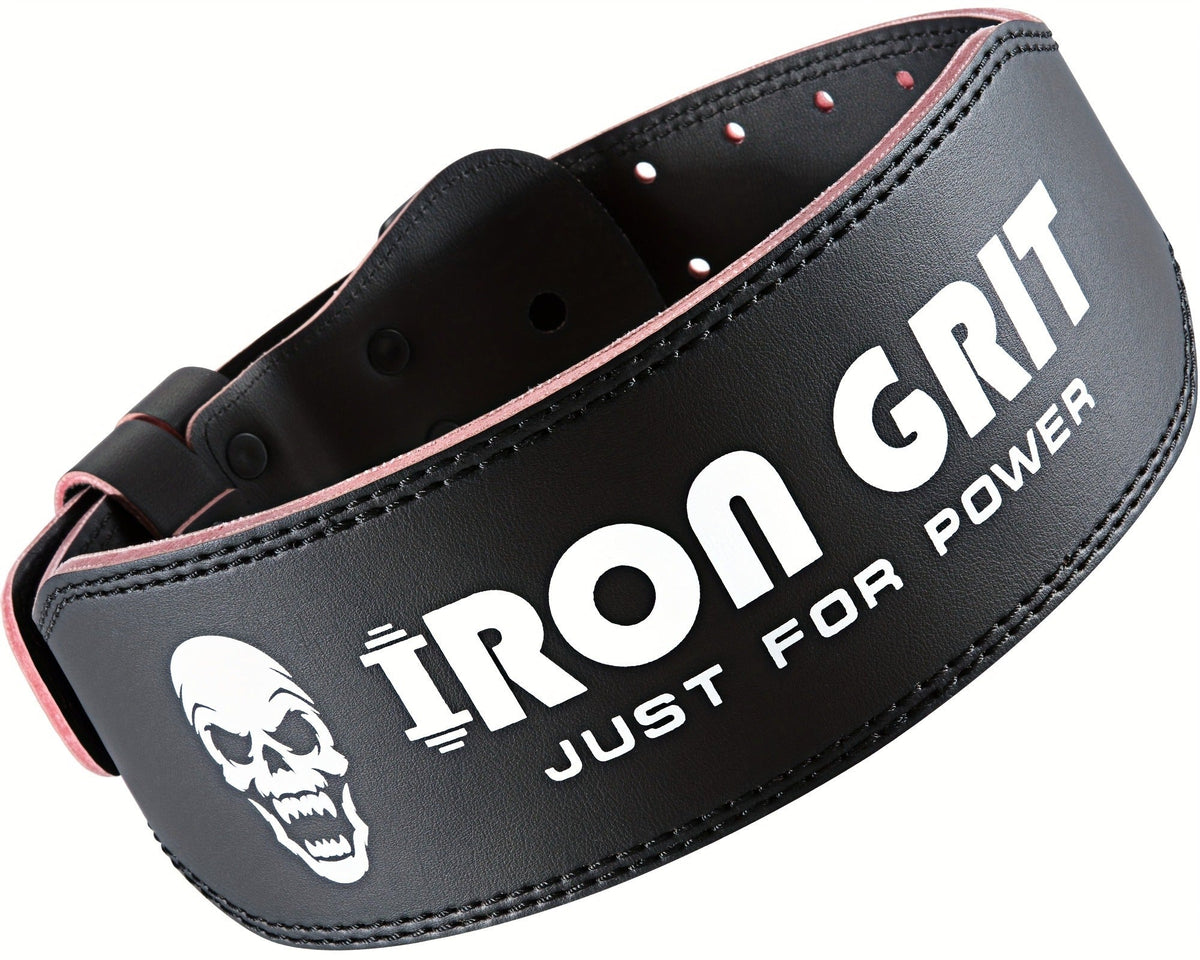 Men's Weight Training Protective Gear M & L | Weightlifting Belt Cowhide Leather Lumbar Support for Powerlifting, Squats & Deadlifts - product image 11