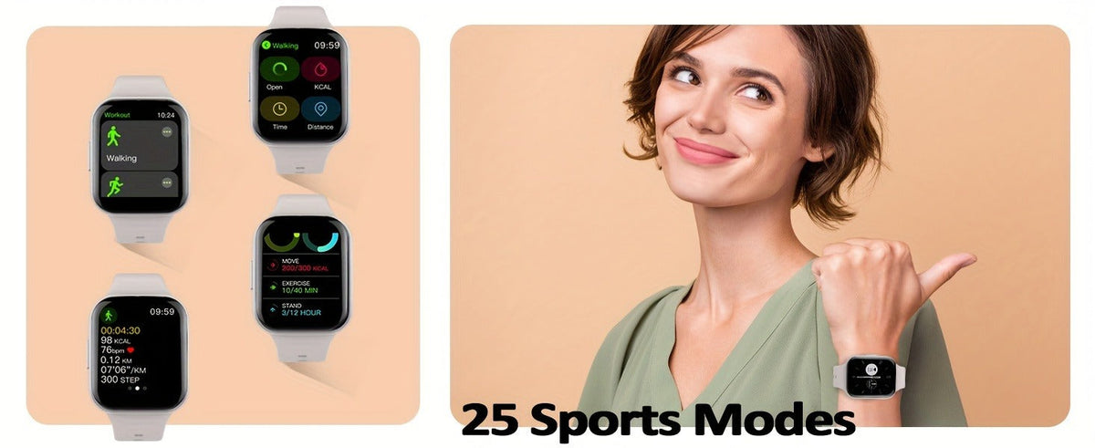 1.69" HD Screen, 25 Sports Modes, IP68 – Fitness Tracker Smartwatch - product image 12