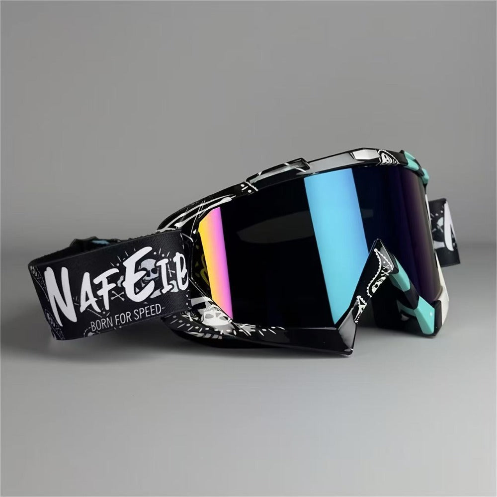 Anti-Fog Mirror Coating with Clear & Colored Lenses, Adjustable Strap & Thick Foam Padding, Professional Alpine Ski Goggles for Winter Sports, Great Gift Set - product image 10
