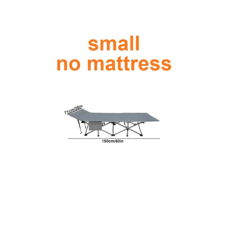 Heavy Duty Folding Bed 500 600 700 LBS Capacity Extra Large Travel-friendly Camping Cot Guest Bed with Optional Mattress Sturdy Steel Frame Flip-Up Collapsible - product image 17